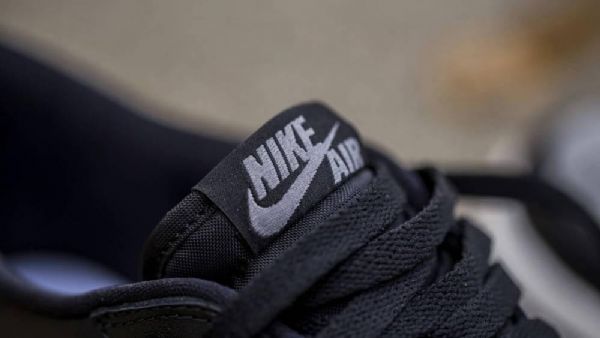 Nike Air Jordan 1 Retro Low Tops Og Shadow Sko Herre Svarte Grå