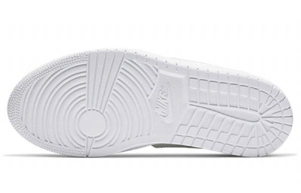 Nike Air Jordan 1 Retro Low Tops Slip Basketball Shoes Dame Hvite
