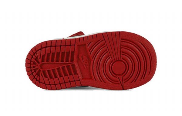 Nike Air Jordan 1 Retro Mid Tops Td Sko Barn Rød