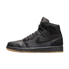 Nike Air Jordan 1 Retro Og Sko Herre Svarte