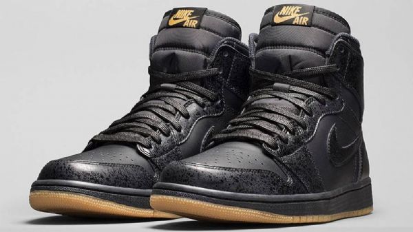 Nike Air Jordan 1 Retro Og Sko Herre Svarte