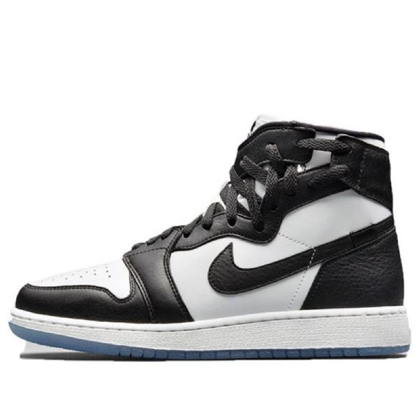 Nike Air Jordan 1 Retro Rebel Basketball Shoes Dame Svarte Hvite
