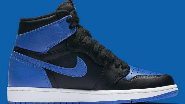 Nike Air Jordan 1 Royal Sko Herre Blå Hvite