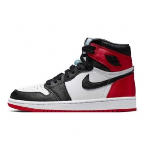 Nike Air Jordan 1 Satin Tå Sko Dame Multicolor