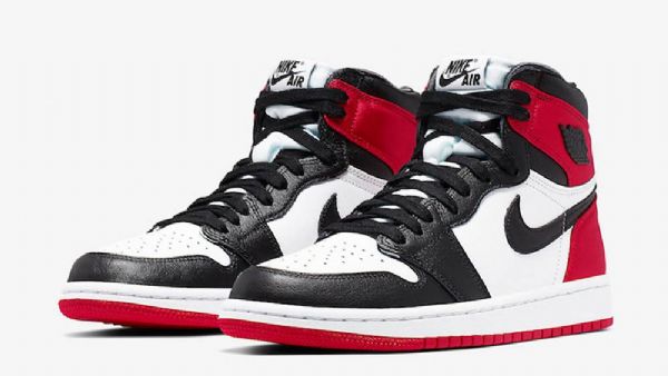 Nike Air Jordan 1 Satin Tå Sko Herre Multicolor