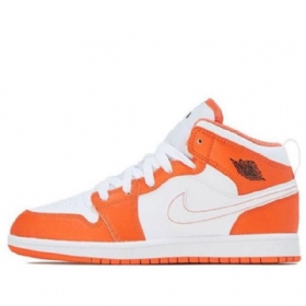 Nike Air Jordan 1 Se Ps Retro Basketball Shoes Herre Oransje