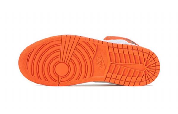 Nike Air Jordan 1 Se Ps Retro Basketball Shoes Herre Oransje