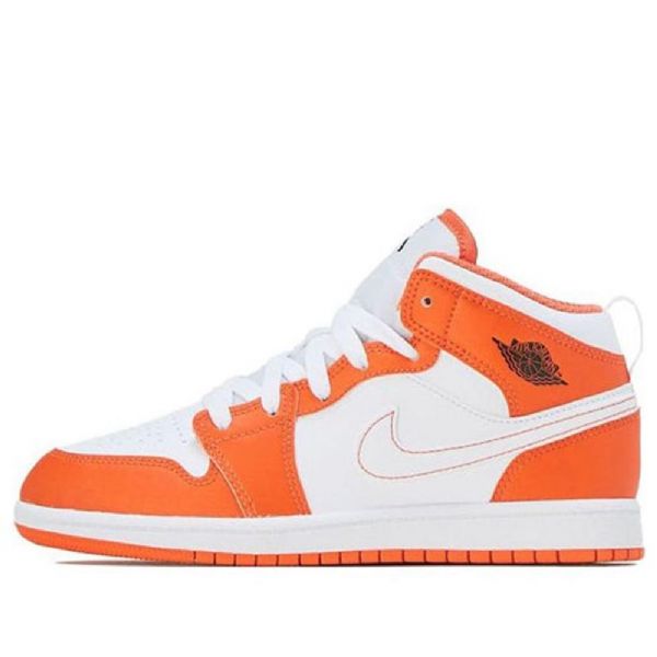 Nike Air Jordan 1 Se Ps Retro Basketball Shoes Herre Oransje