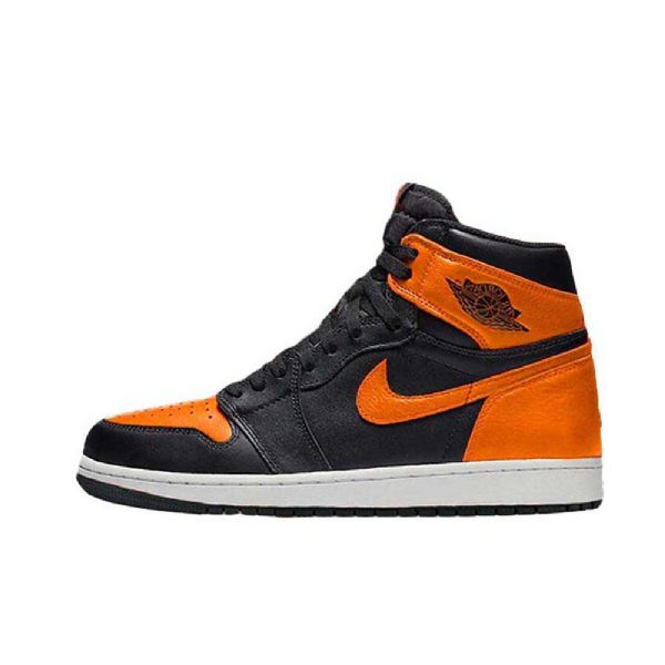 Nike Air Jordan 1 Shatteredboard 3.0 Sko Dame Svarte Oransje