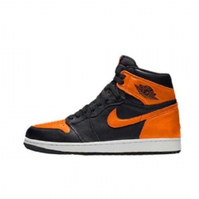 Nike Air Jordan 1 Shatteredboard 3.0 Sko Dame Svarte Oransje