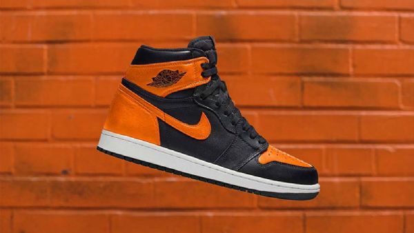 Nike Air Jordan 1 Shatteredboard 3.0 Sko Dame Svarte Oransje