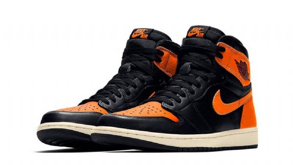 Nike Air Jordan 1 Shatteredboard 3.0 Sko Dame Svarte Oransje