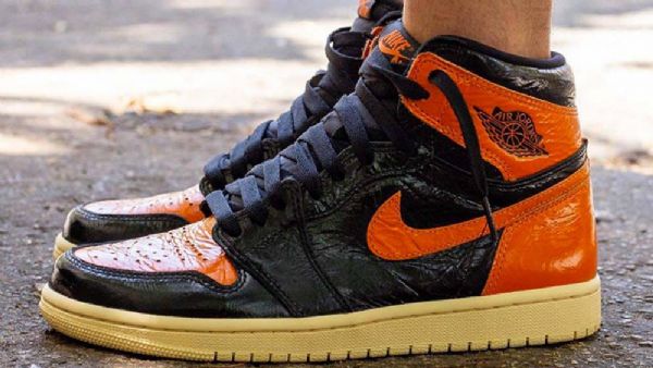 Nike Air Jordan 1 Shatteredboard 3.0 Sko Dame Svarte Oransje