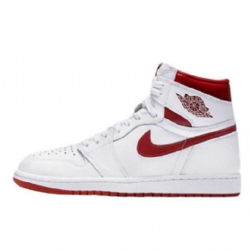 Nike Air Jordan 1 Sko Herre Rød