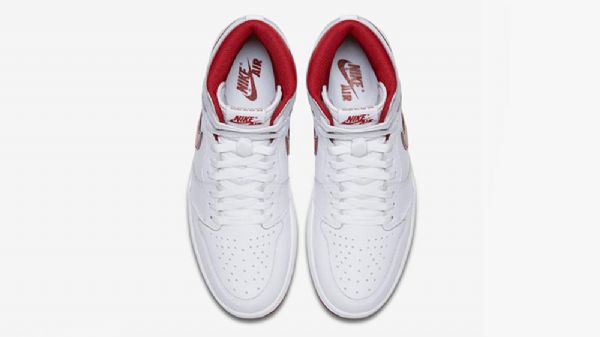 Nike Air Jordan 1 Sko Herre Rød