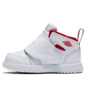 Nike Air Jordan 1 Sky Sko Barn Hvite Rød