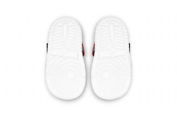 Nike Air Jordan 1 Sky Sko Barn Svarte Rød