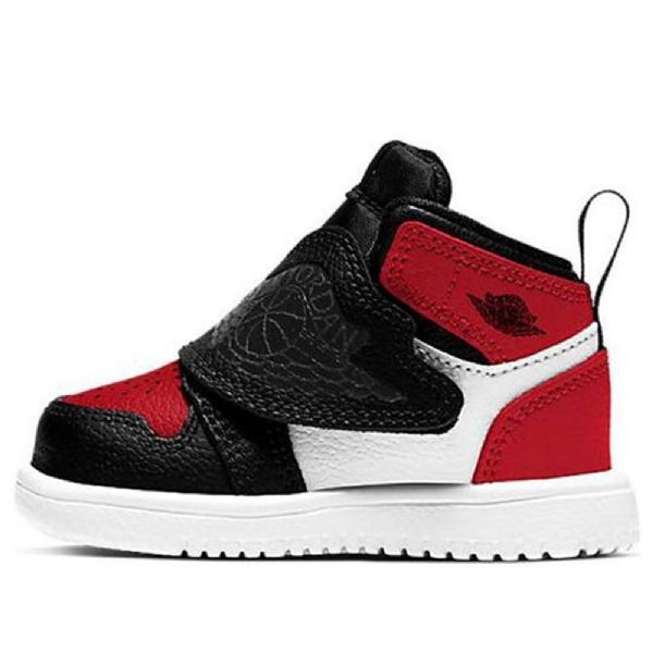 Nike Air Jordan 1 Sky Sko Barn Svarte Rød