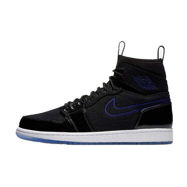 Nike Air Jordan 1 Space Jam Sko Herre Svarte