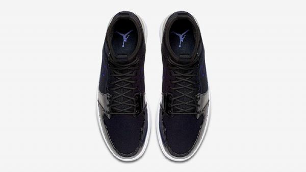 Nike Air Jordan 1 Space Jam Sko Herre Svarte