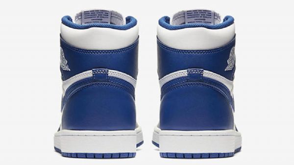 Nike Air Jordan 1 Storm Sko Herre Blå Hvite