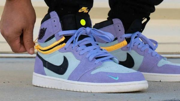 Nike Air Jordan 1 Switch Pulse Sko Herre Lilla