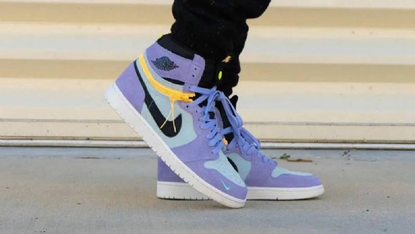 Nike Air Jordan 1 Switch Pulse Sko Herre Lilla