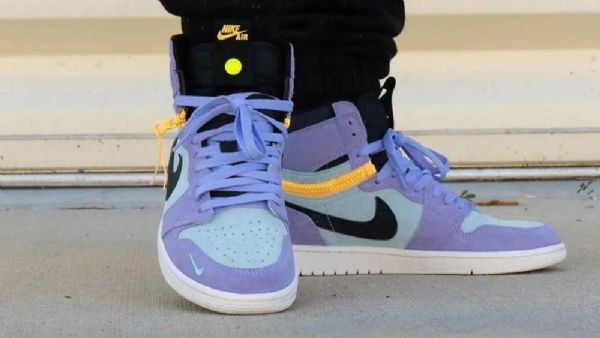 Nike Air Jordan 1 Switch Pulse Sko Herre Lilla