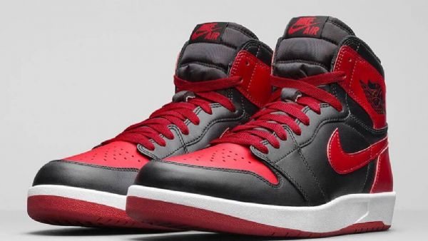 Nike Air Jordan 1 The Return Bred Sko Herre Rød Svarte