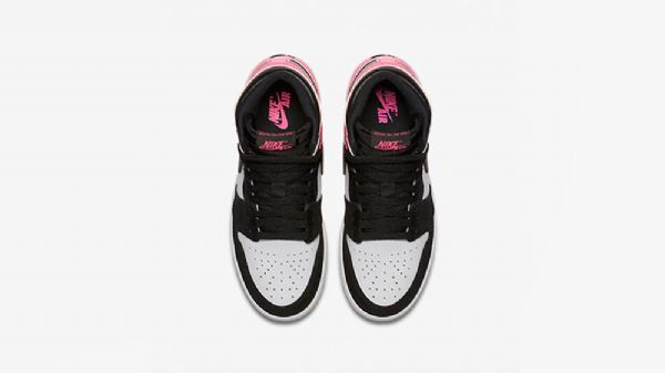 Nike Air Jordan 1 Valentines Day Sko Herre Svarte Rosa