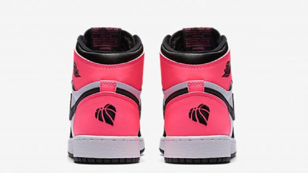 Nike Air Jordan 1 Valentines Day Sko Herre Svarte Rosa