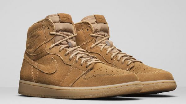 Nike Air Jordan 1 Wheaten Harvest Sko Herre Brune