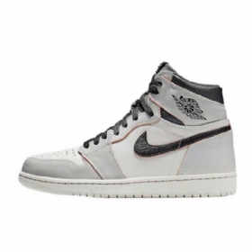 Nike Air Jordan 1 X Sb Sko Dame Lyse Grå