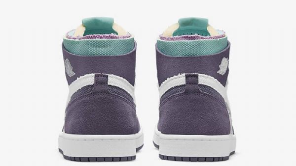 Nike Air Jordan 1 Zoom cmft Daybreak Tropical Twist Sko Herre Lilla Hvite