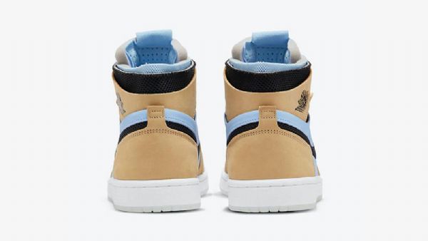 Nike Air Jordan 1 Zoom cmft Psychic Sko Dame Blå Brune