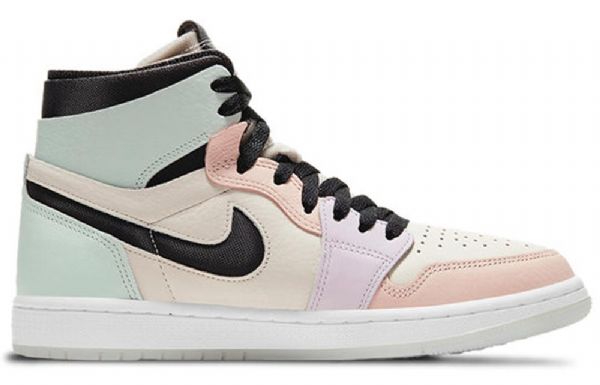 Nike Air Jordan 1 Zoom Air cmft Retro Basketball Shoes Dame Lyse Lilla