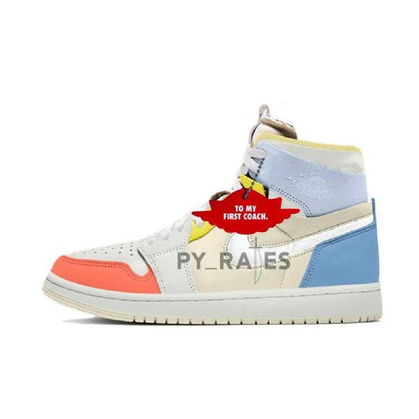 Nike Air Jordan 1 Zoom Air cmft To My Coach Sko Herre Multicolor