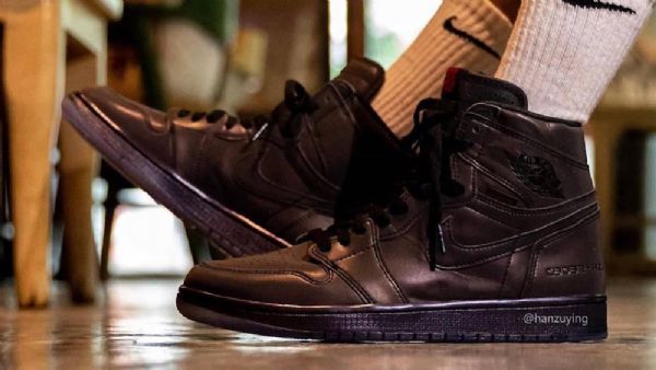 Nike Air Jordan 1 Zoom Fearless Sko Herre Svarte