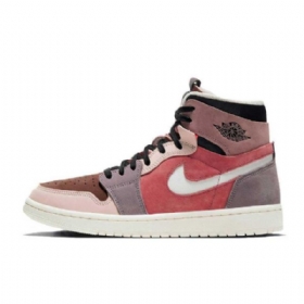 Nike Air Jordan 1 Zoom Komfort Canyon Rust Sko Dame Multicolor