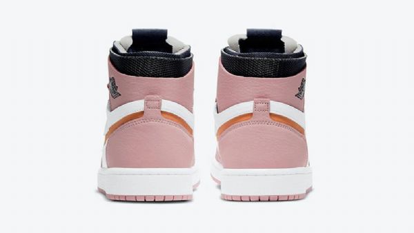 Nike Air Jordan 1 Zoom Komfort Glaze Sko Herre Rosa