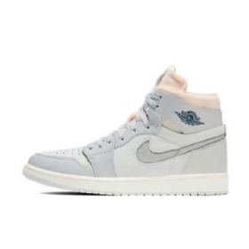 Nike Air Jordan 1 Zoom Komfort London Sko Dame Grå