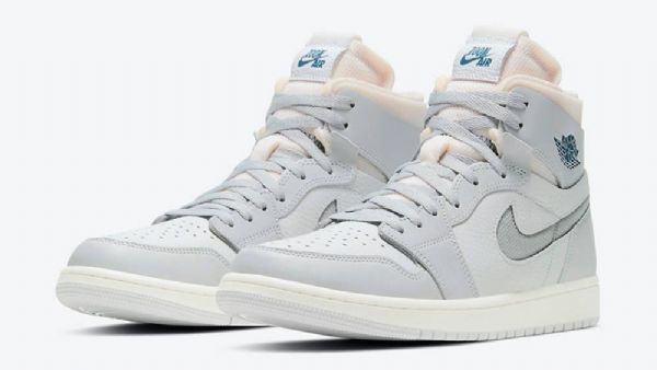 Nike Air Jordan 1 Zoom Komfort London Sko Dame Grå