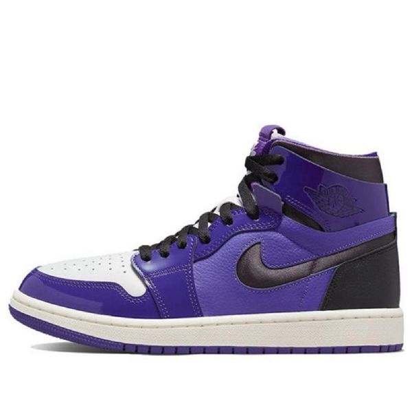 Nike Air Jordan 1 Zoom Komfort Retro Basketball Shoes Dame Lilla