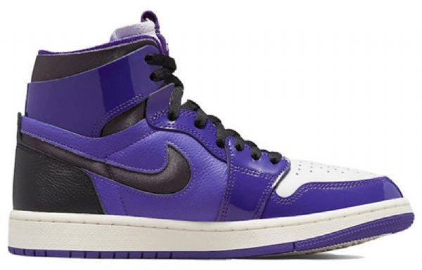 Nike Air Jordan 1 Zoom Komfort Retro Basketball Shoes Dame Lilla