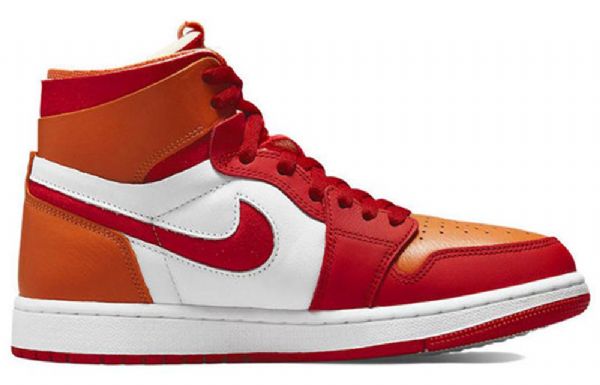 Nike Air Jordan 1 Zoom Air Komfort Retro Basketball Shoes Dame Rød