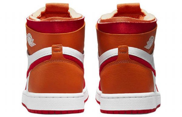 Nike Air Jordan 1 Zoom Air Komfort Retro Basketball Shoes Dame Rød