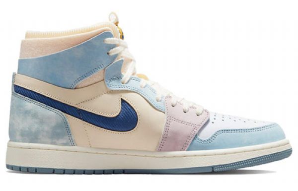 Nike Air Jordan 1 Zoom Komfort Retro Basketball Shoes Herre Blå