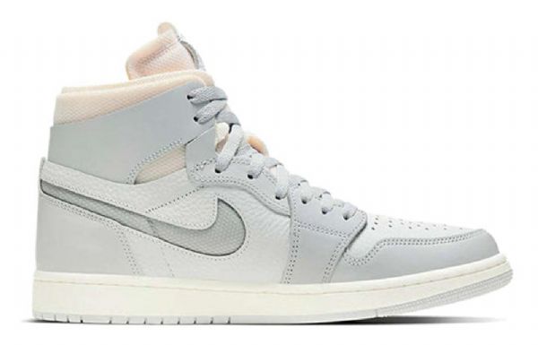 Nike Air Jordan 1 Zoom Komfort Retro Basketball Shoes Herre Grå