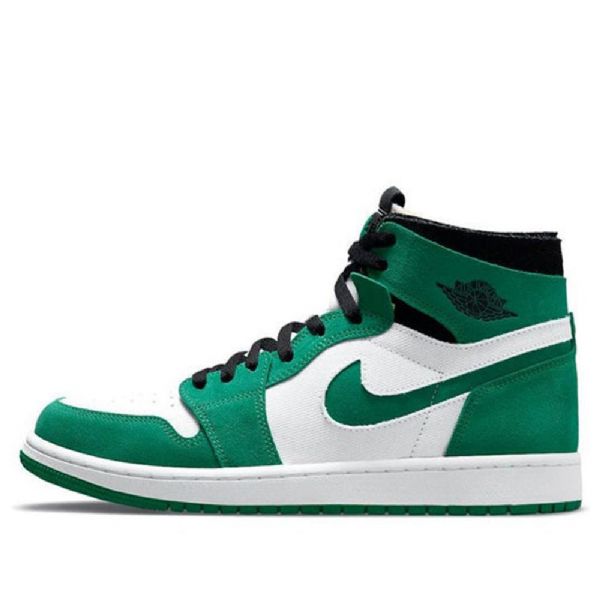 Nike Air Jordan 1 Zoom Komfort Retro Basketball Shoes Herre Grønn