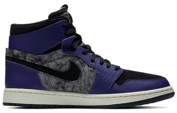Nike Air Jordan 1 Zoom Komfort Retro Basketball Shoes Herre Lilla